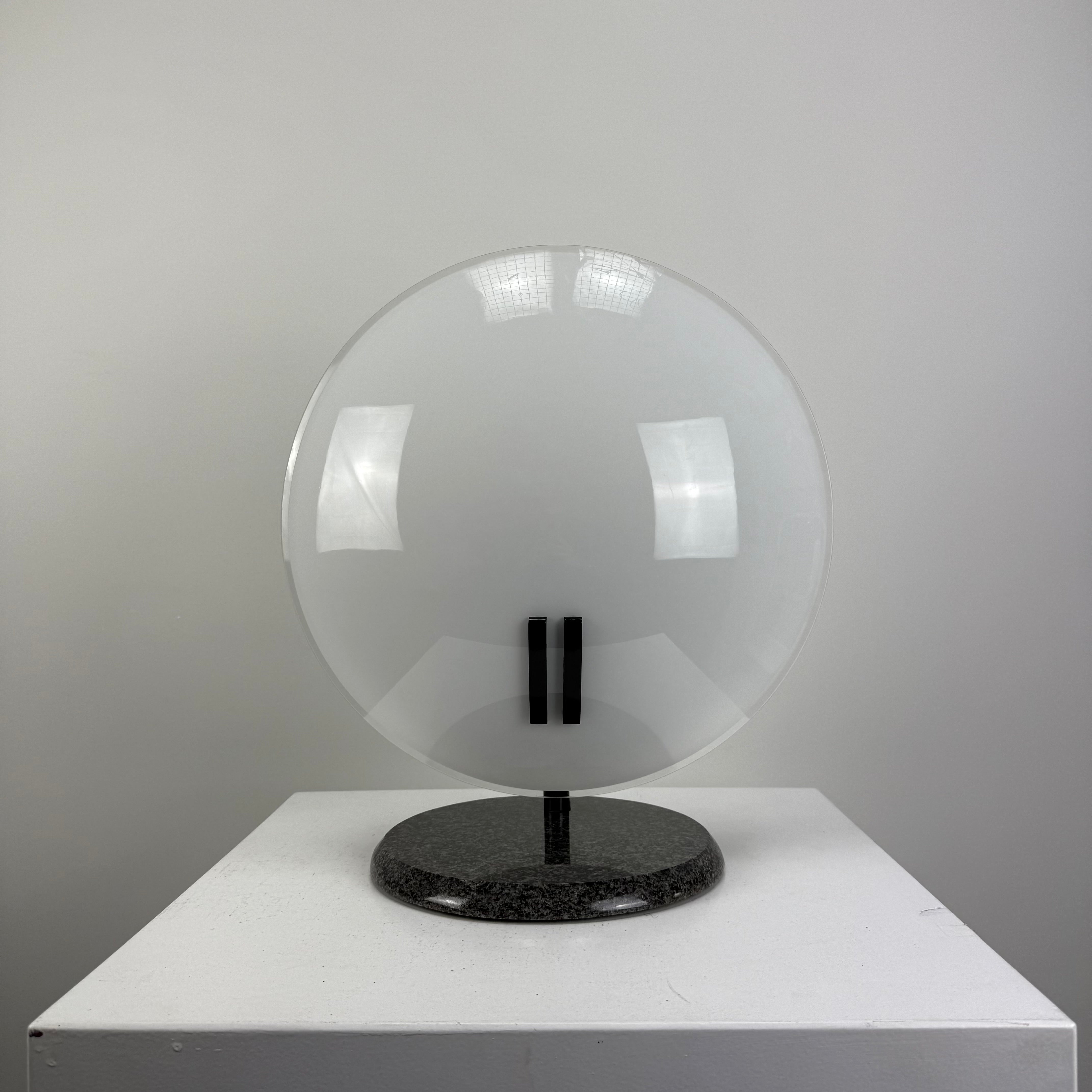 Table Lamp Perla By Bruno Gecchelin For Oluce, 1980 image 7