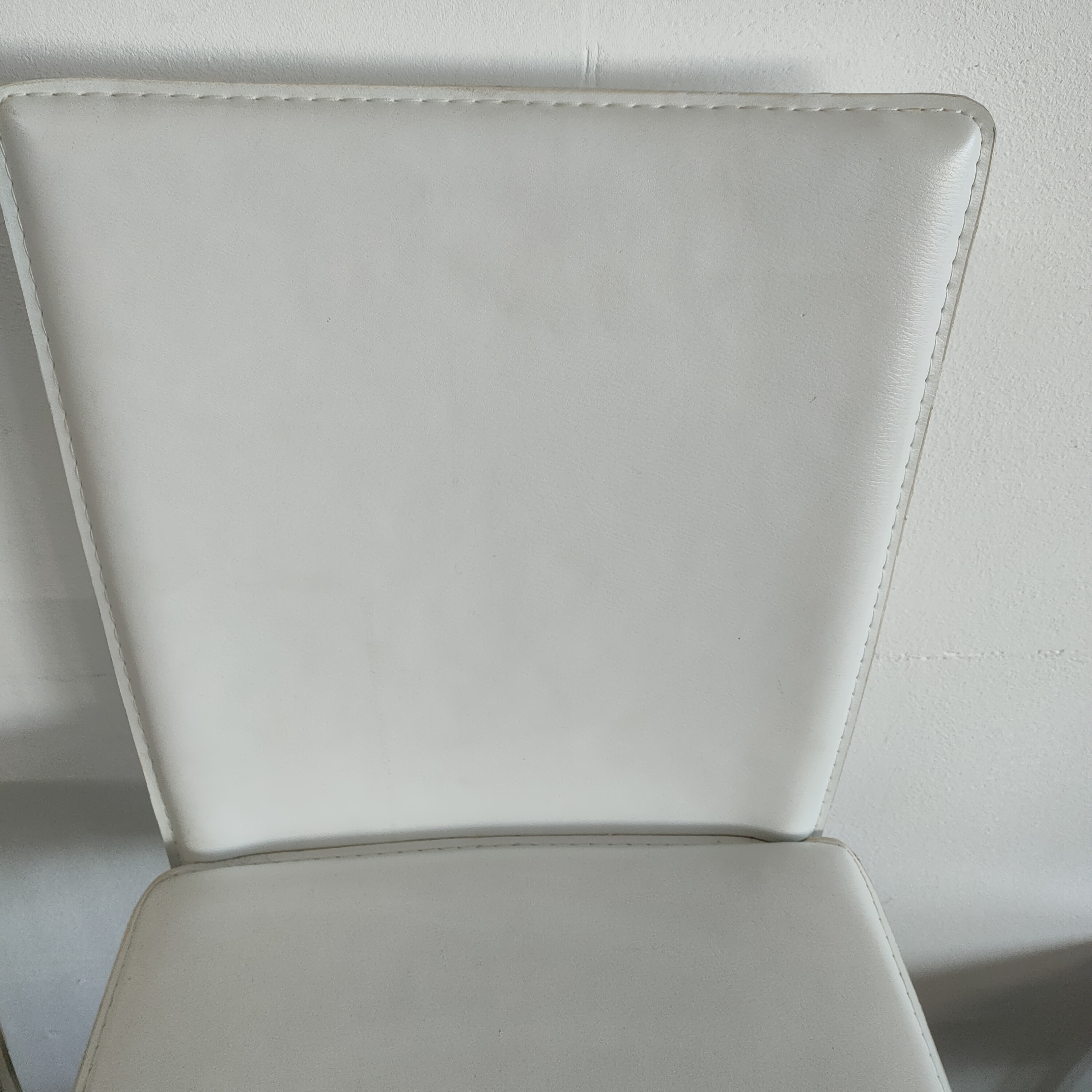 In Hoogte Verstelbare Chromen Barkrukken Met Rugleuning image 12