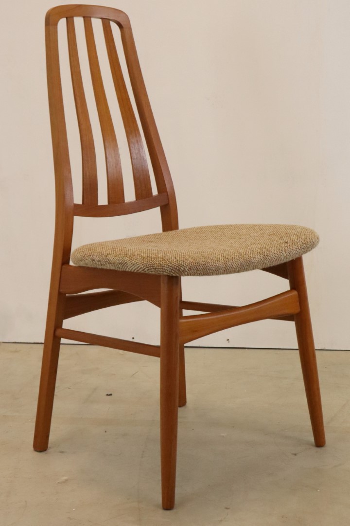 Set 4 Vamdrup Stoelen Eetkamerstoelen Vintage Deens image 3