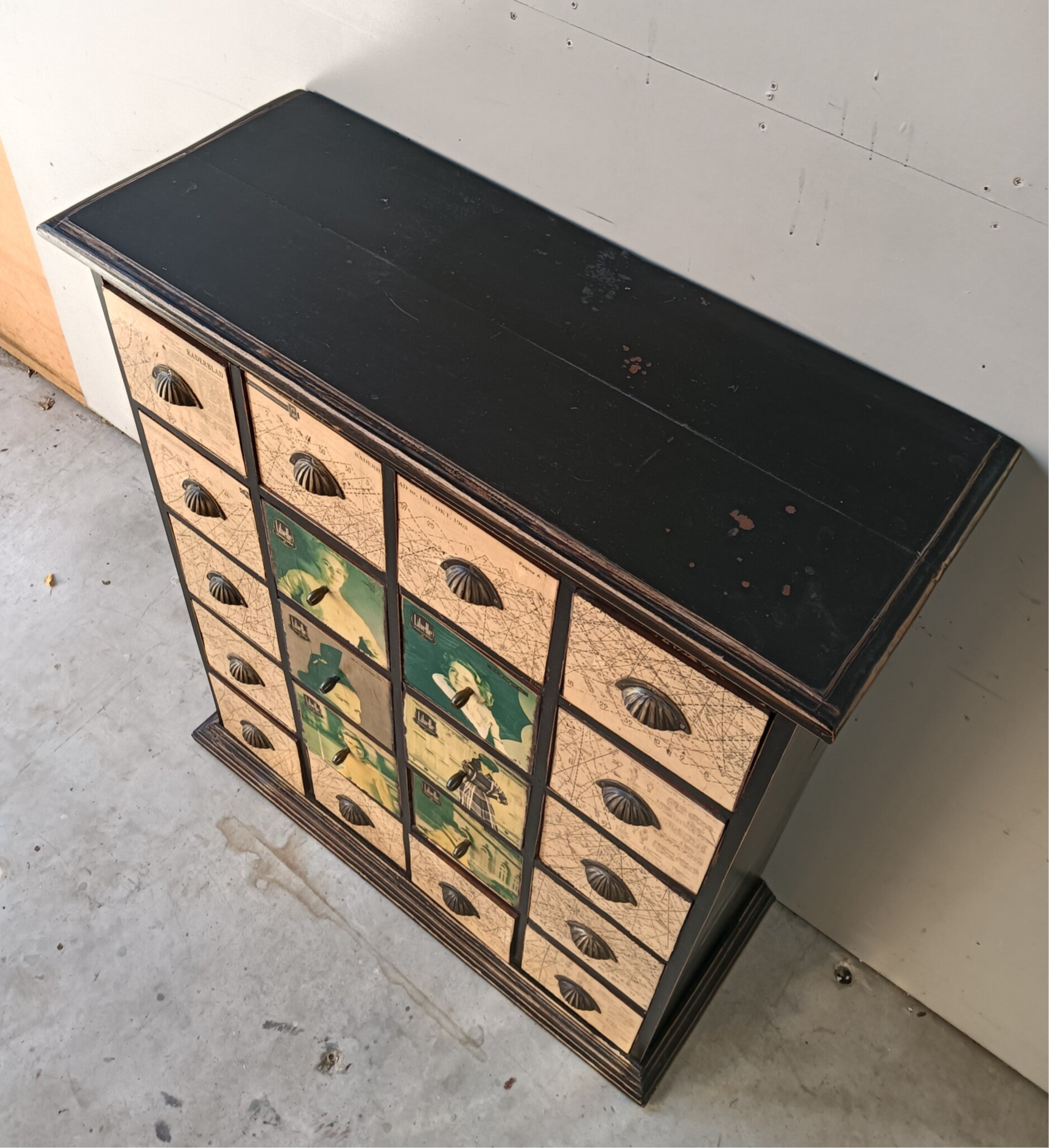 PRETYZOOM Decoratieve Opbergdoos Met Duidelijk Deksel Vintage Stijl