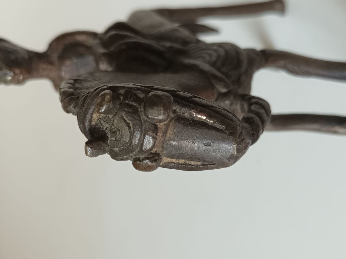 Bronzen Dogon Ruiter image 8