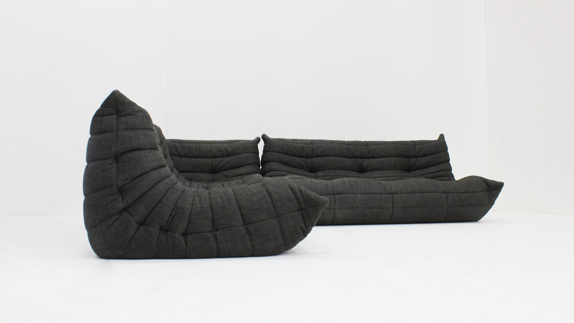 Togo Sofa Set By Michel Ducaroy For Ligne Roset image 3