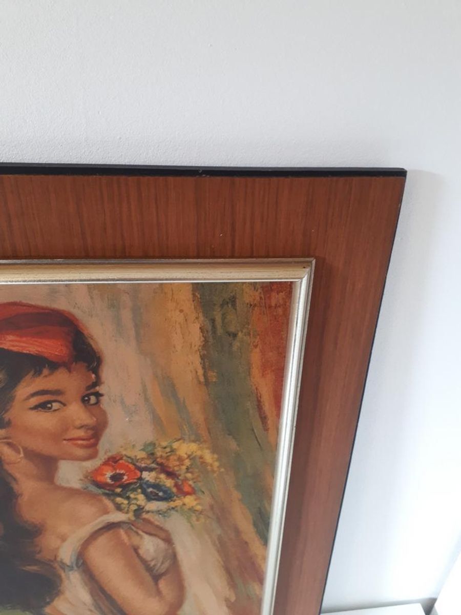 Jaren 70 Zigeunerin Schilderij Print Fp Nicol image 7