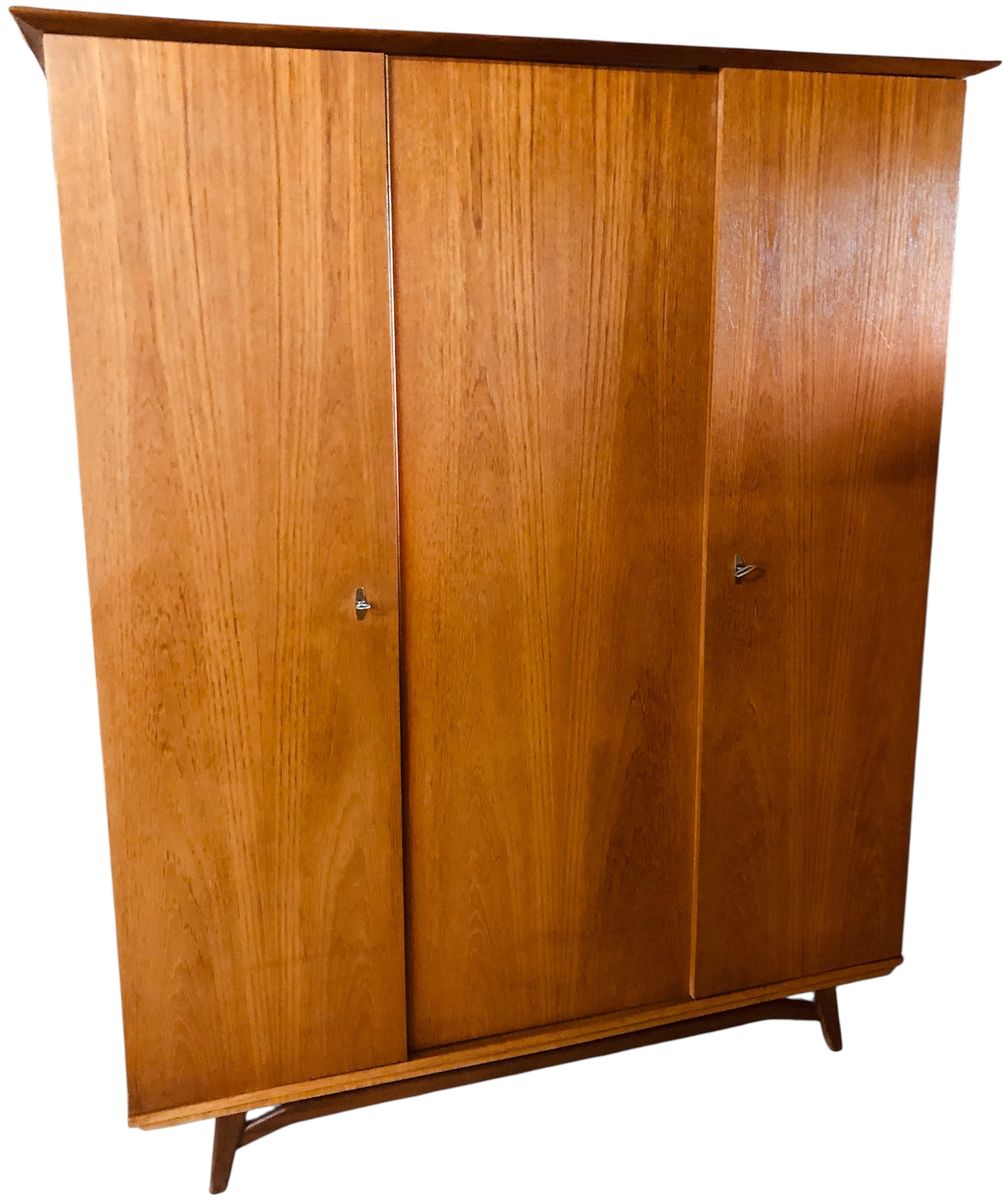 Vintage Kledingkast | Teak Hout | Jaren 60 | Retro Kast image 7