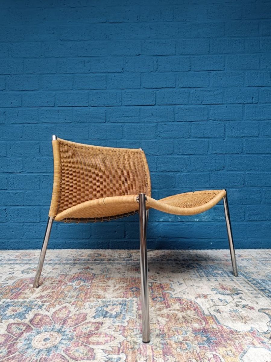 Vintage Rotan Fauteuil image 3