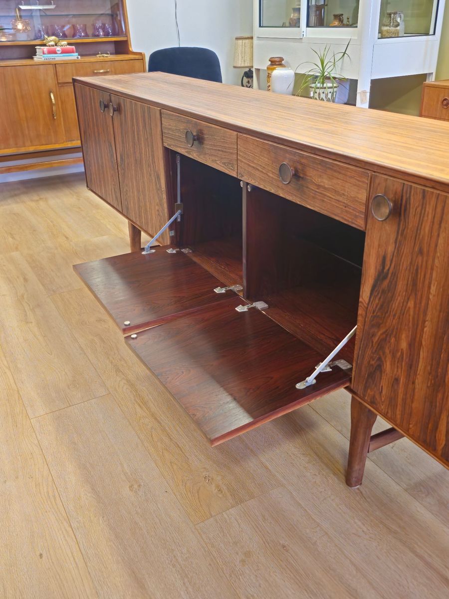 Vintage Fristho Palissander Dressoir Lowboard Kast 250 M image 11