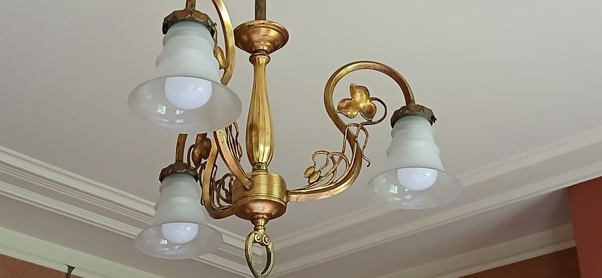 Art Nouveau Luchter image 3