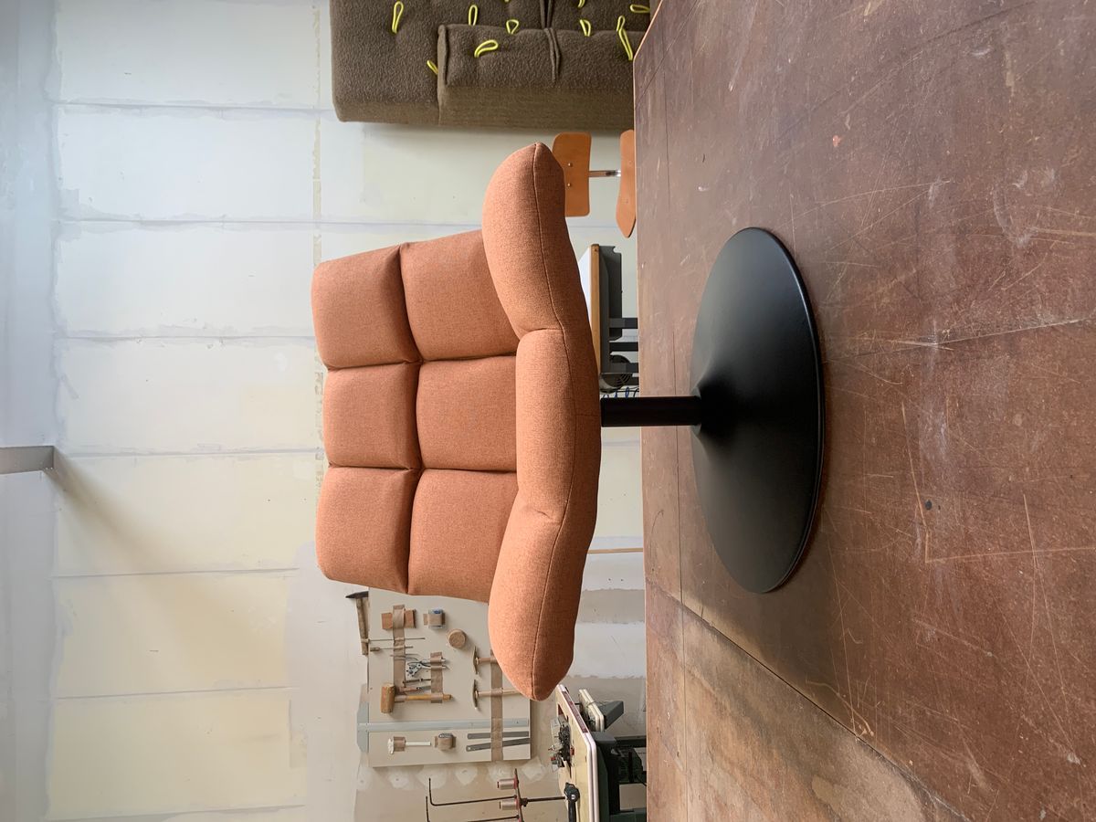 DUTCHBONE Fauteuil In Perzikoranje – Opnieuw Bekleed image 10