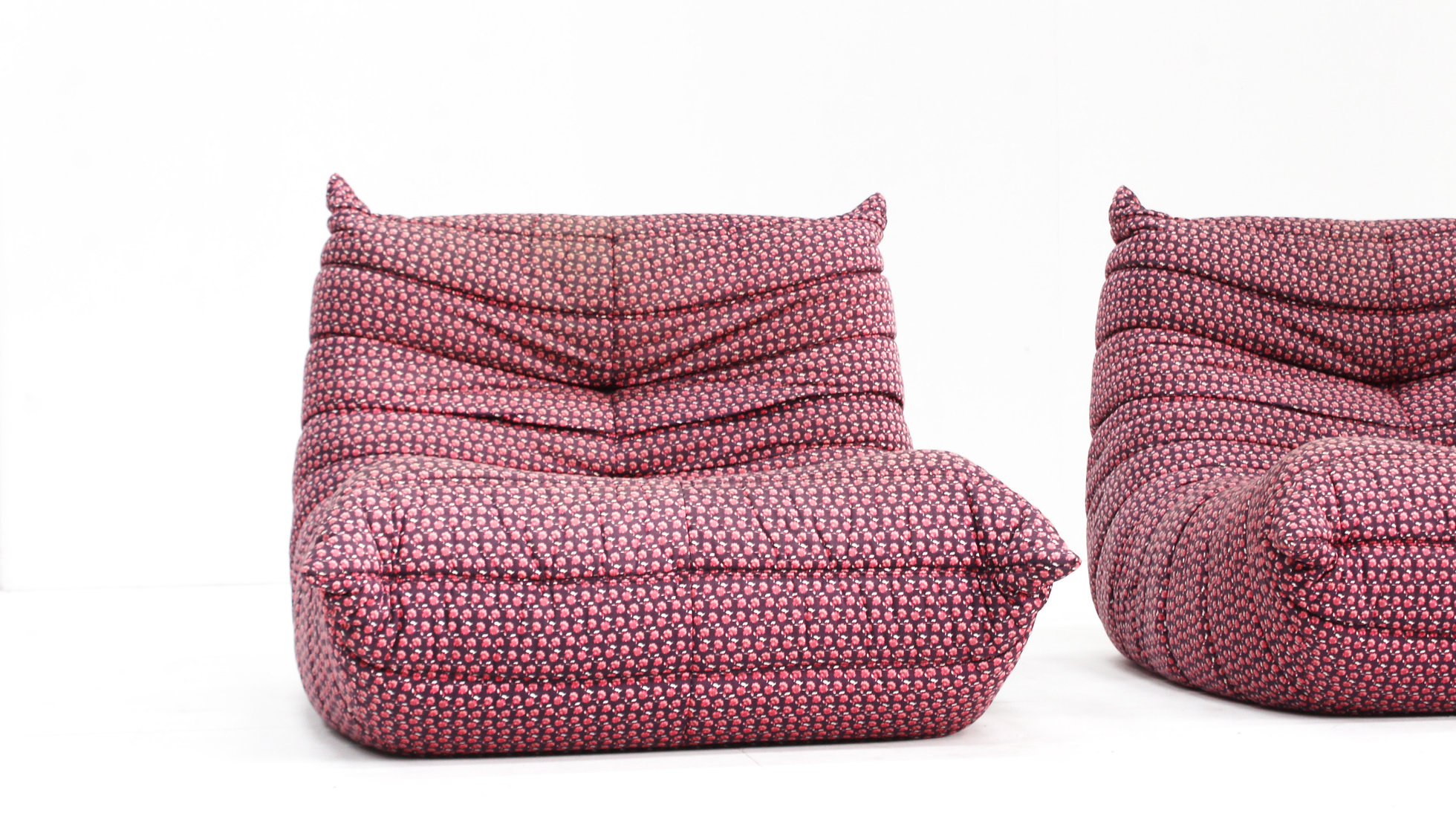 Set Vintage Togo Armchairs By Michel Ducaroy For Ligne Roset 1976 image 4