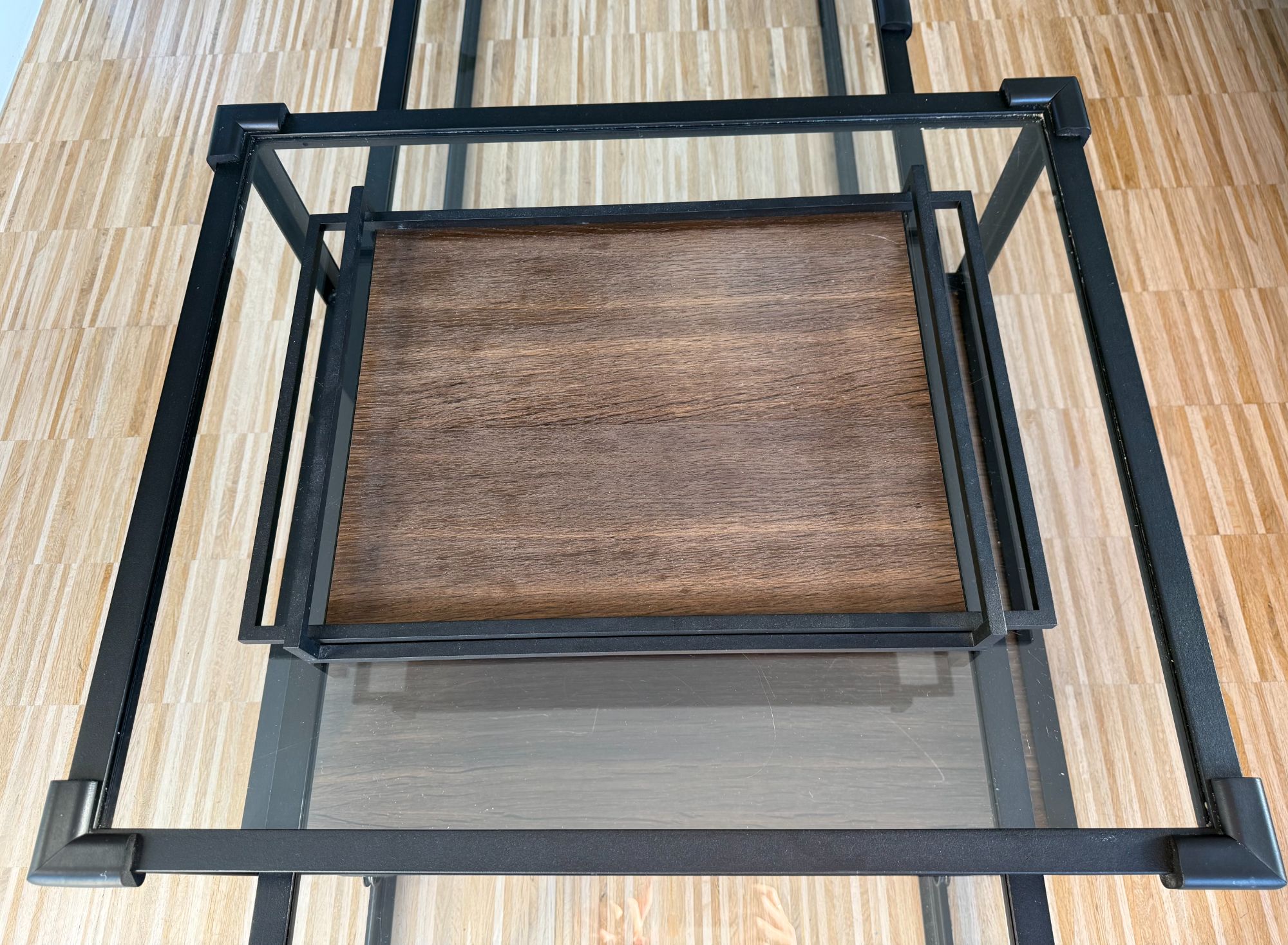 Design Salontafel Spectrum Tangled (160cm) Met Dienblad image 4