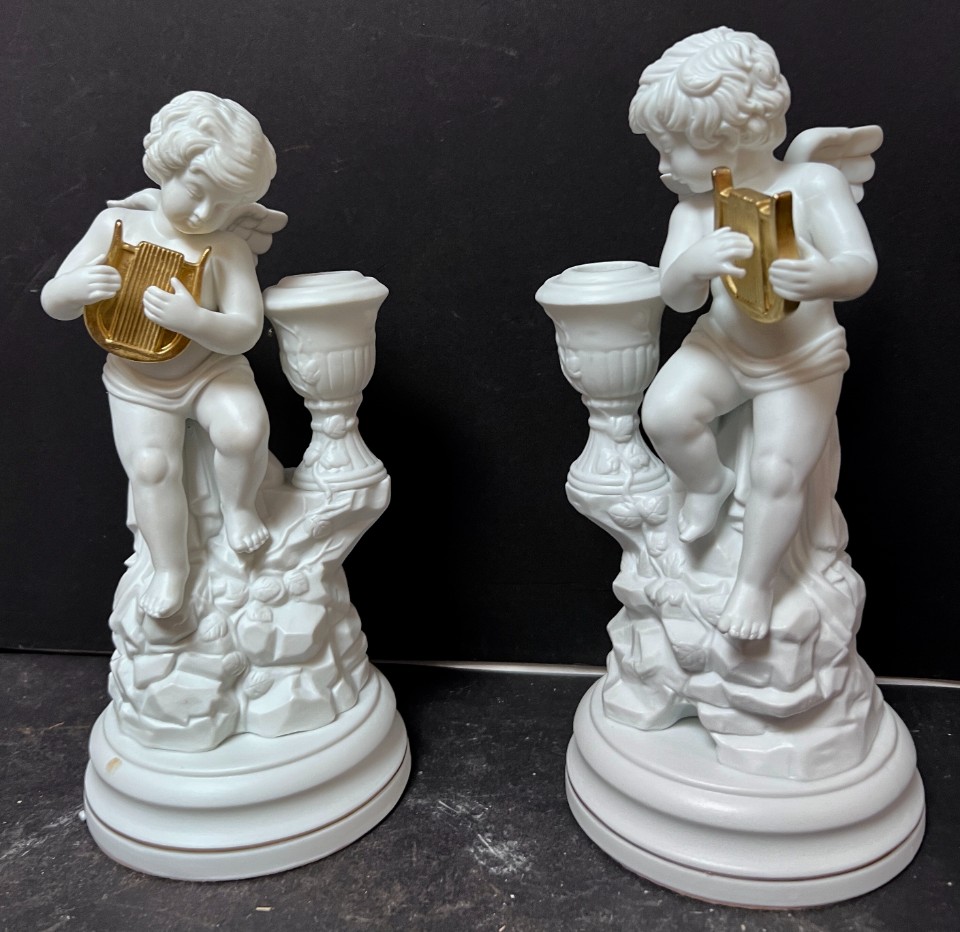 Set Franklin Mint Kandelaren/ Beelden image 3