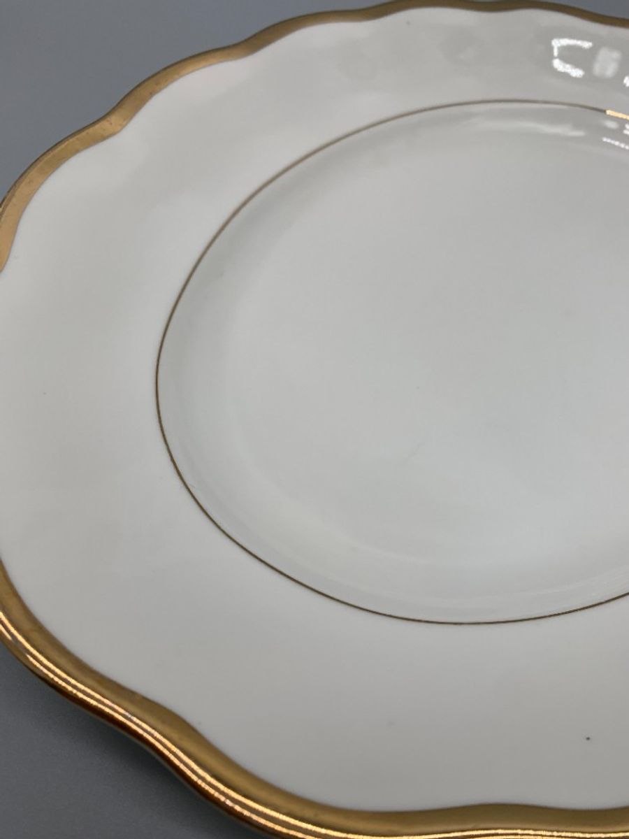 Koenigszelt Vintage Serveerschaal Roomwit/goud image 2