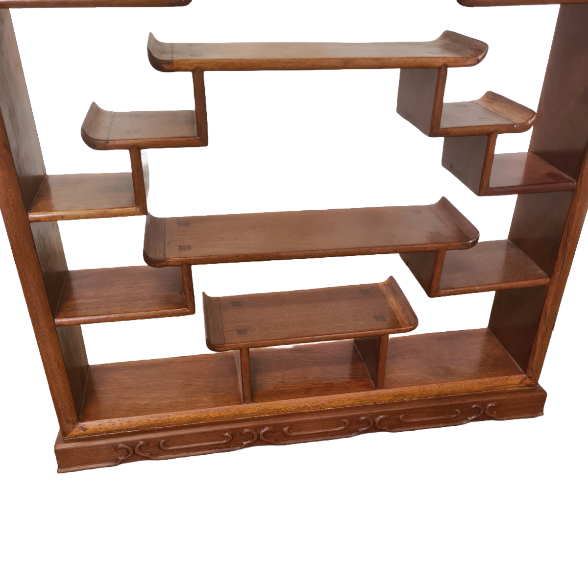 Chinees Hardhouten Etagère Meubel, 2e Helft 20e Eeuw image 3