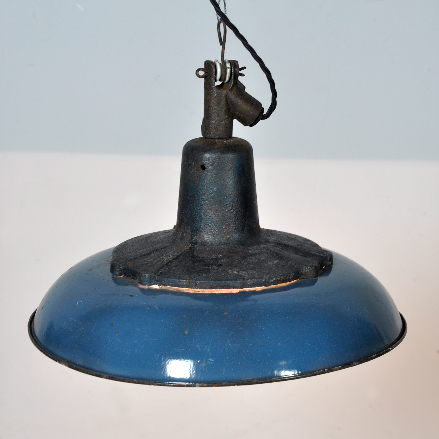 Industriële Hanglamp, 1950s image 3