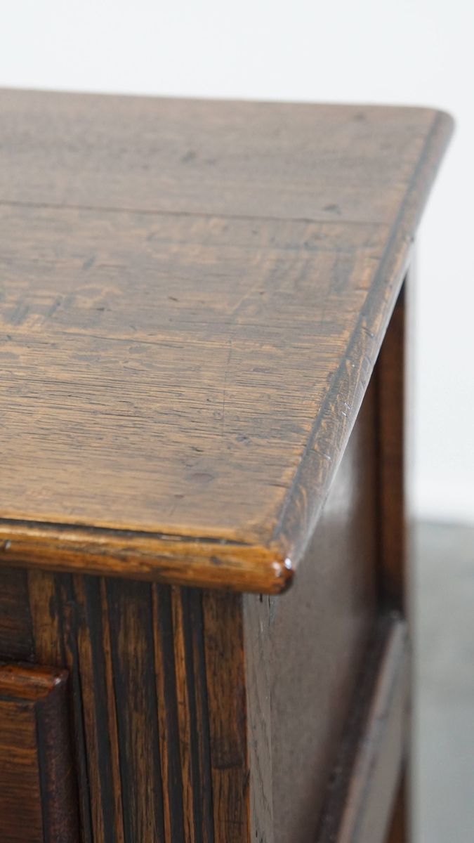 Klassieke En Charmante Antieke Engelse Eikenhouten Side Table/ Gangmeubel Uit 19e Eeuw image 9
