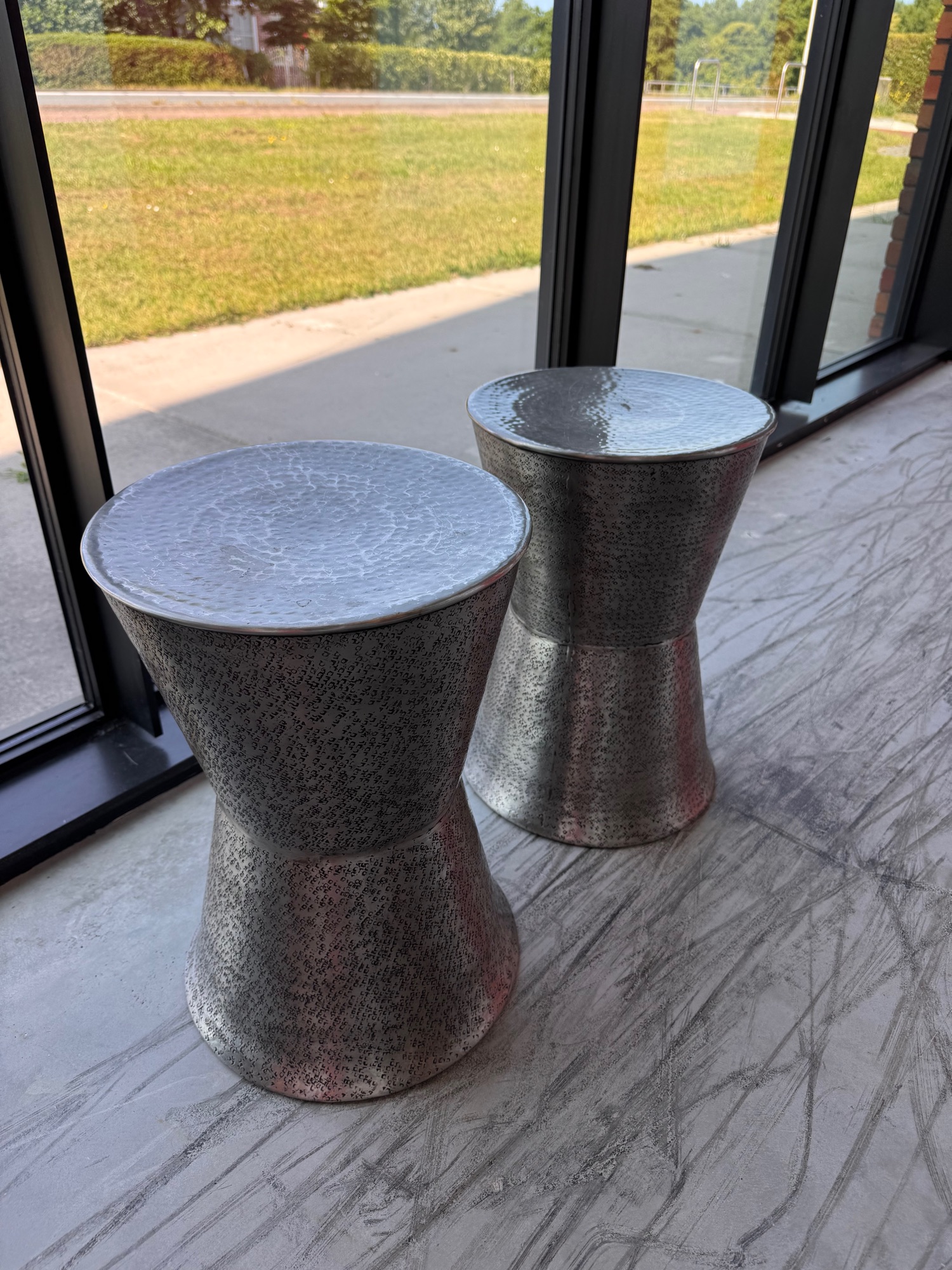 Gehamerde Ijzeren Diabolo Krukken, 2x, Nic Duysen image 3