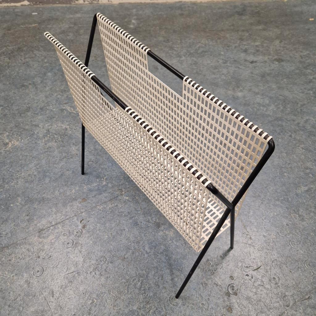 Vintage Lectuurrek Krantenbak Pikastro Stijl Fifties Design image 8