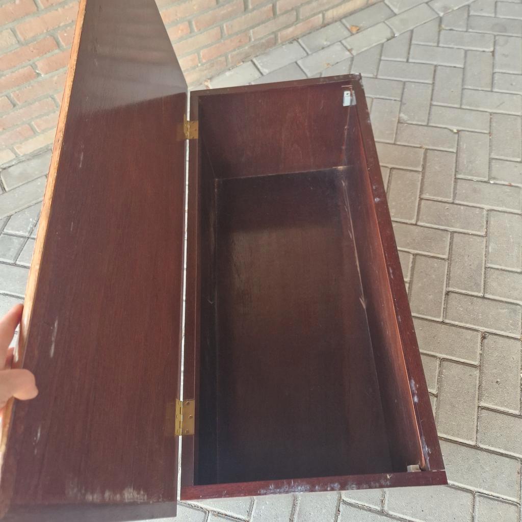 Vintage Kist Tv Kast Kapiteins Kist image 14