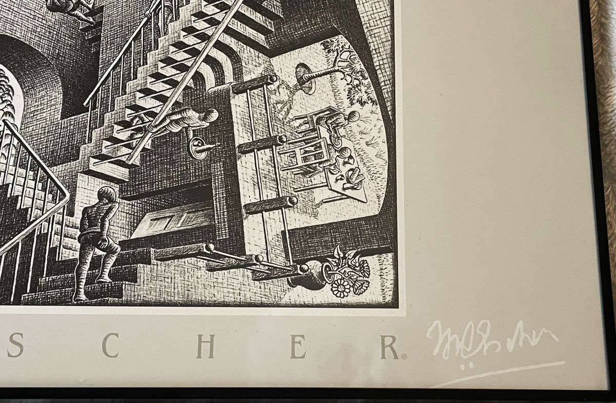 M.c. Escher (1898-1972) - Relativiteit image 2