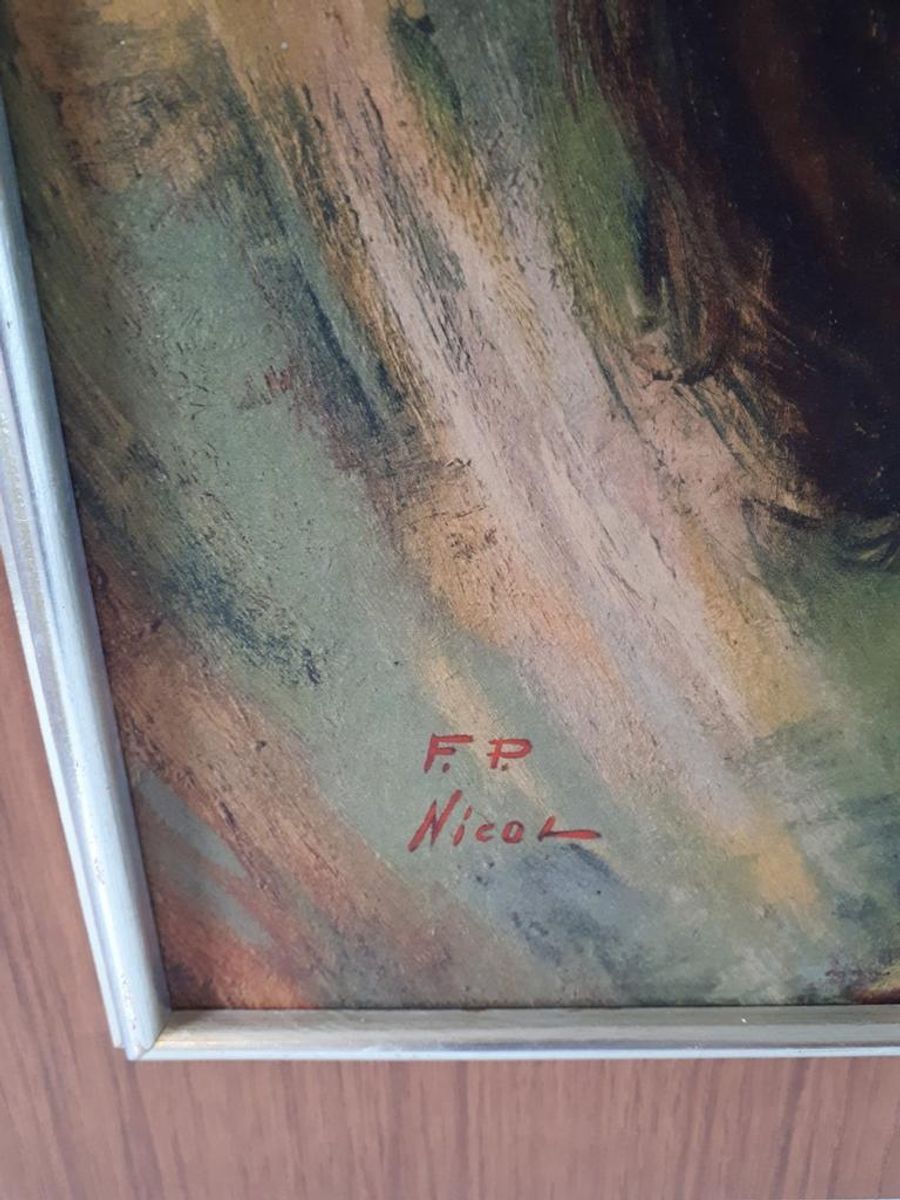 Jaren 70 Zigeunerin Schilderij Print Fp Nicol image 5