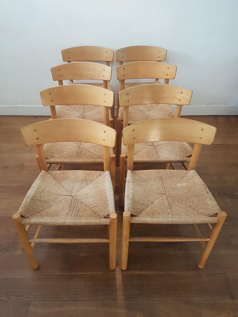 Vintage Deens J39 Stoelen Van Borge Mogensen Voor Fdb Møbler image 8