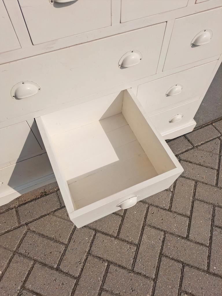 Wit Grenen Ladekast Commode 13 Lades image 14