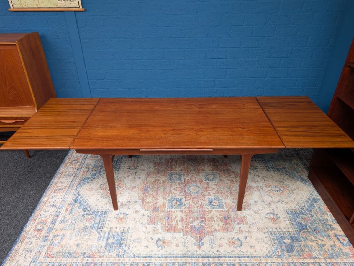 Vintage Verlengbare Eettafel, Deens Design Uit De Jaren 60 image 12
