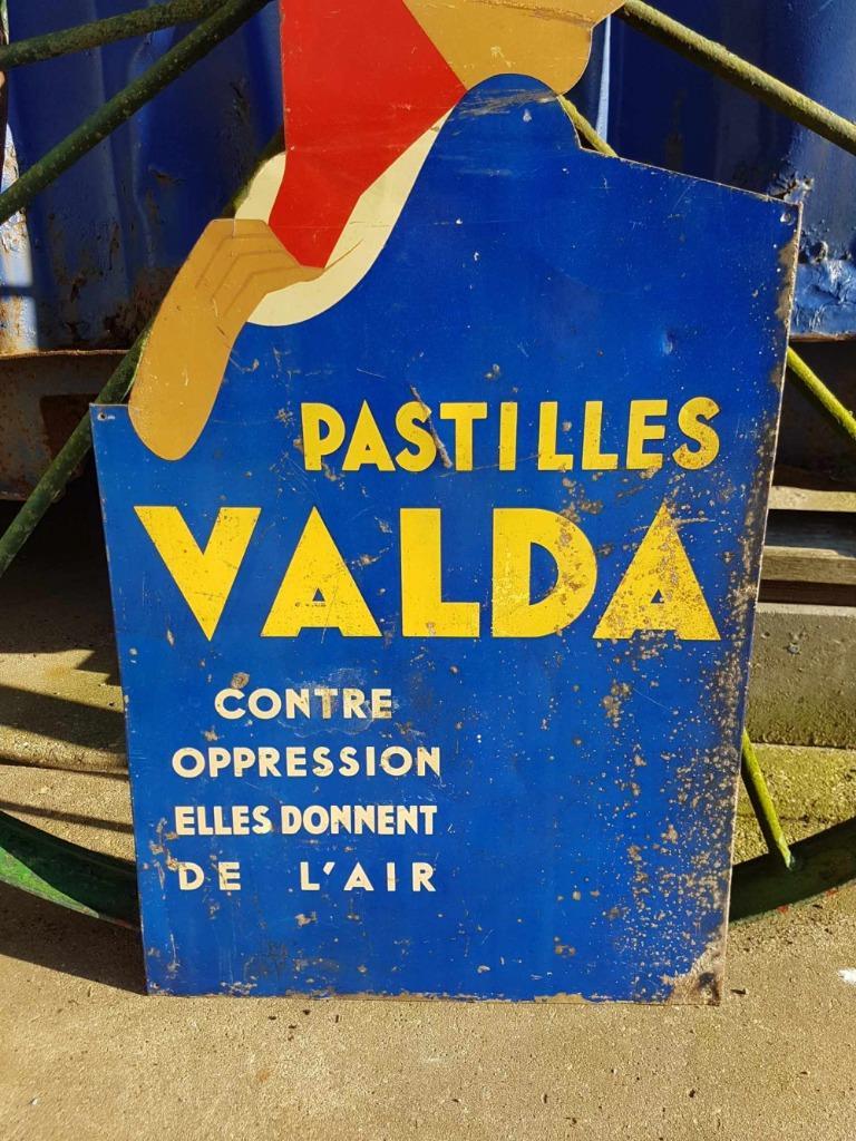Art Deco Reclameplaat Pastilles Valda. image 5