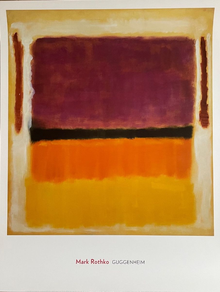 Mark Rothko (1903-1970), Untitled, (violet, Black, Orange, Yellow On White), 1949, image 3
