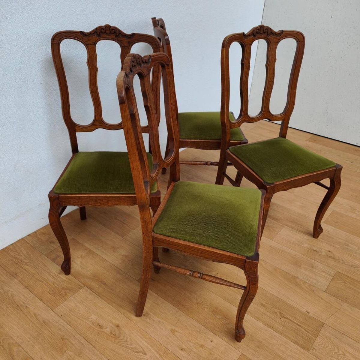 Vintage Landelijke Eettafelstoelen Stoelen Eetkamerstoelen Setprijs image 5