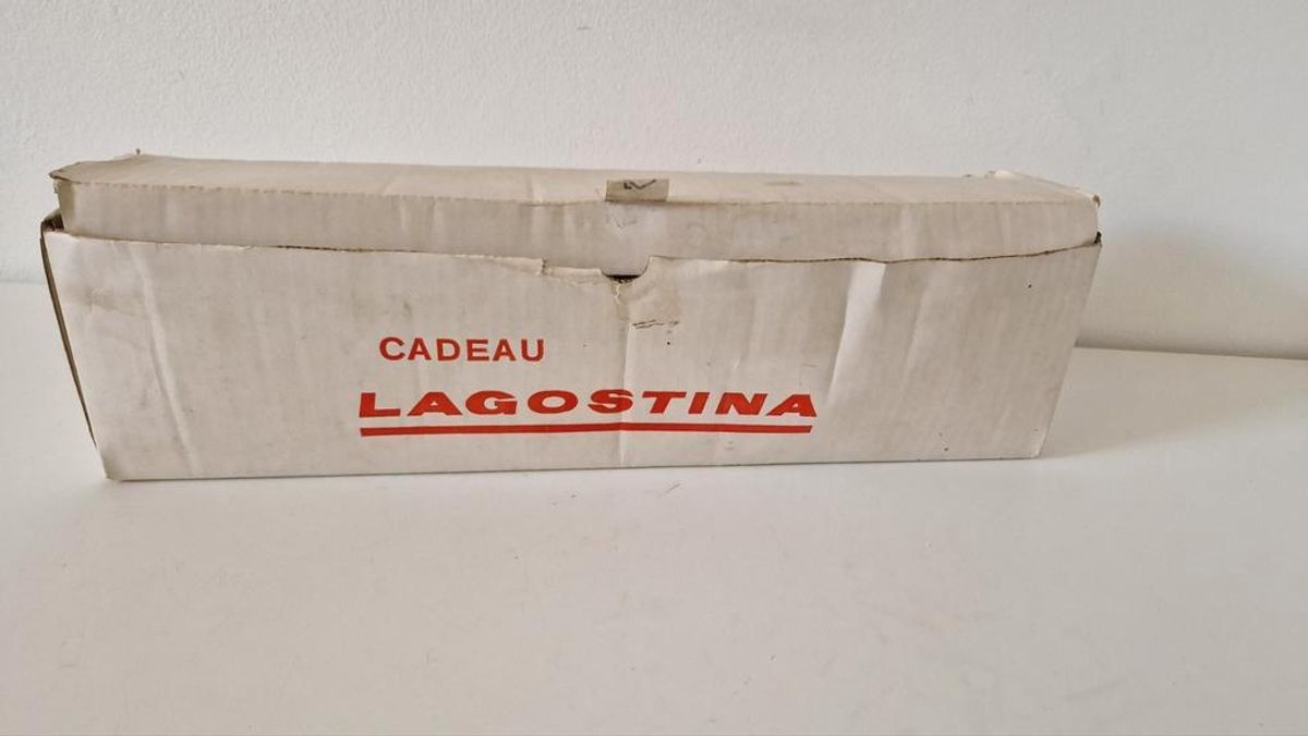Vintage Lepelrek Lagostina Jaren 70 Ovp Lepel Set Keukenrek image 3