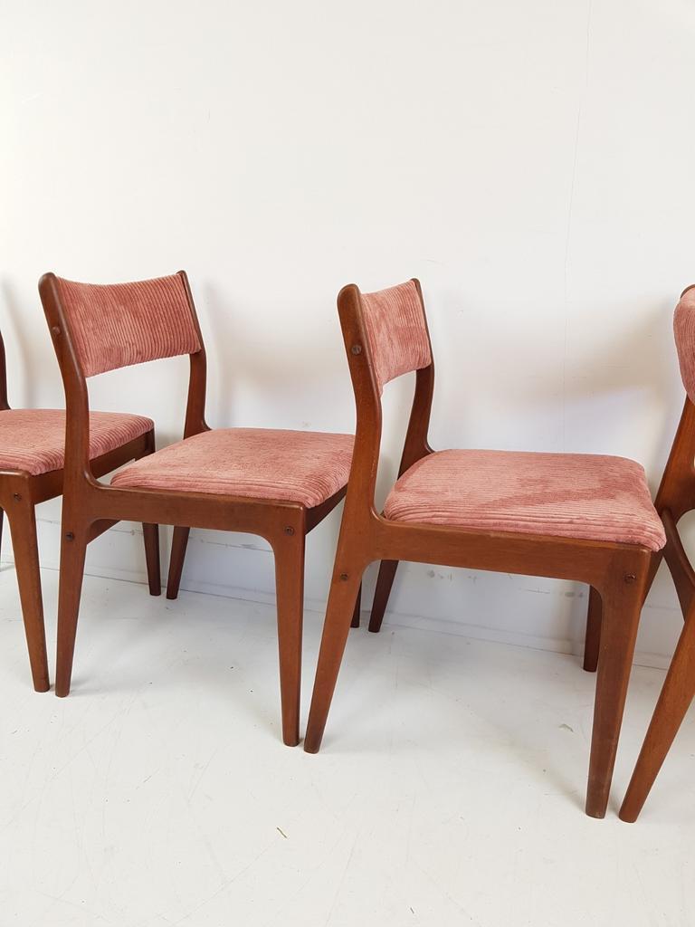 4 Deense Johannes Andersen Voor Uldum Roze Rib Stof image 7