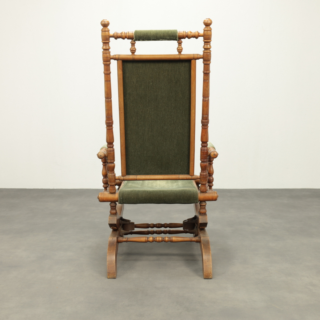 Victorian Rocking Chair, Ca 1920s image 5