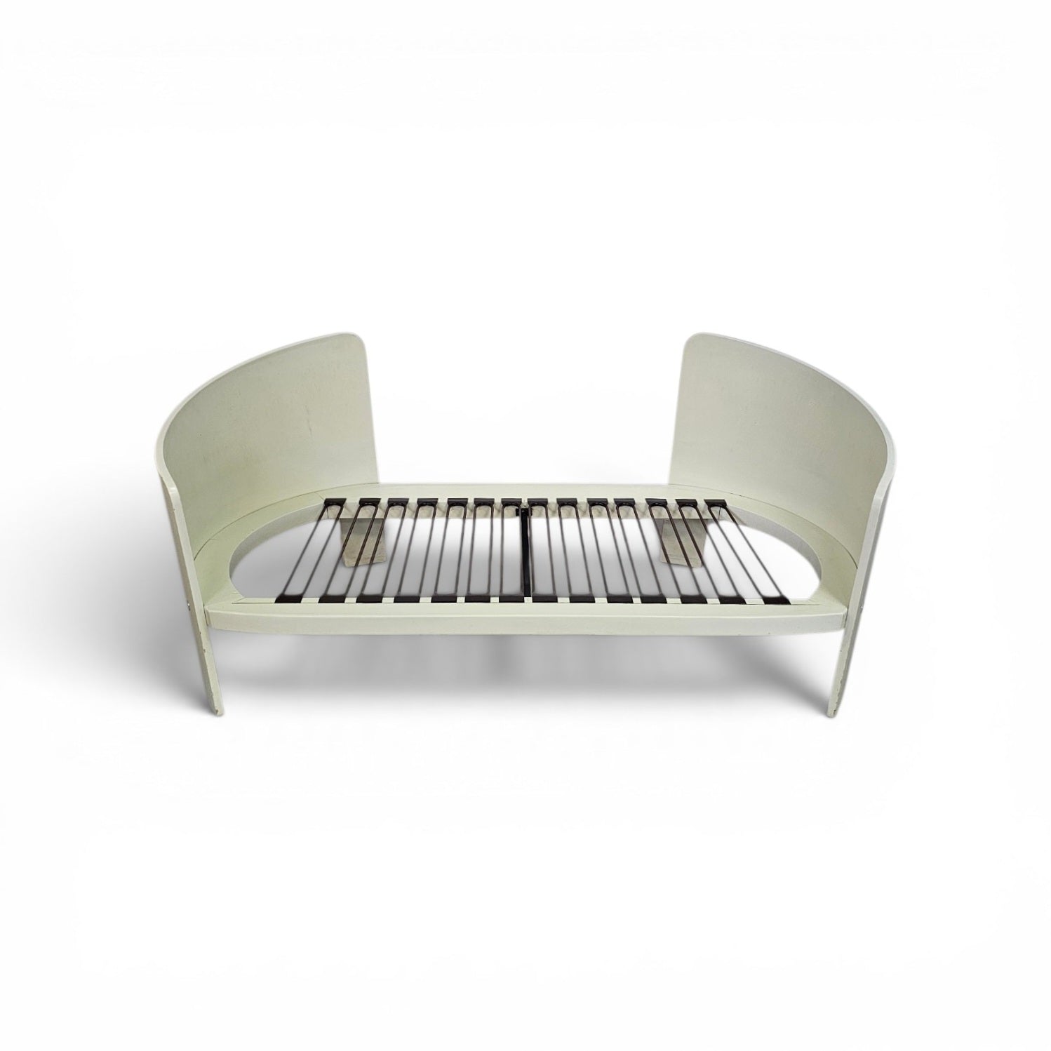 Bz49 Sofa By Hans Ell For 't Spectrum / 1970 / Dark Brown Leather image 15