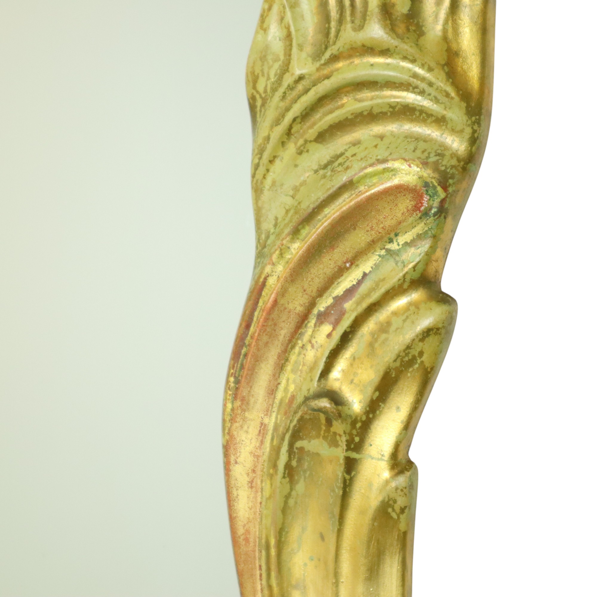Grote Zweedse Spiegel Bladgoud Verguld Klassiek Rococo Stijl 119cm image 9