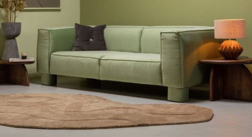 Vloerkleed Woood Alya – 170x240 Cm – Bruin image 2
