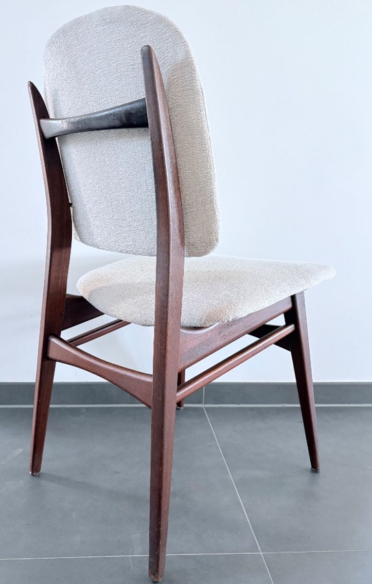 4 Louis van Teeffelen Eetkamerstoelen Milaan ‘50 image 7