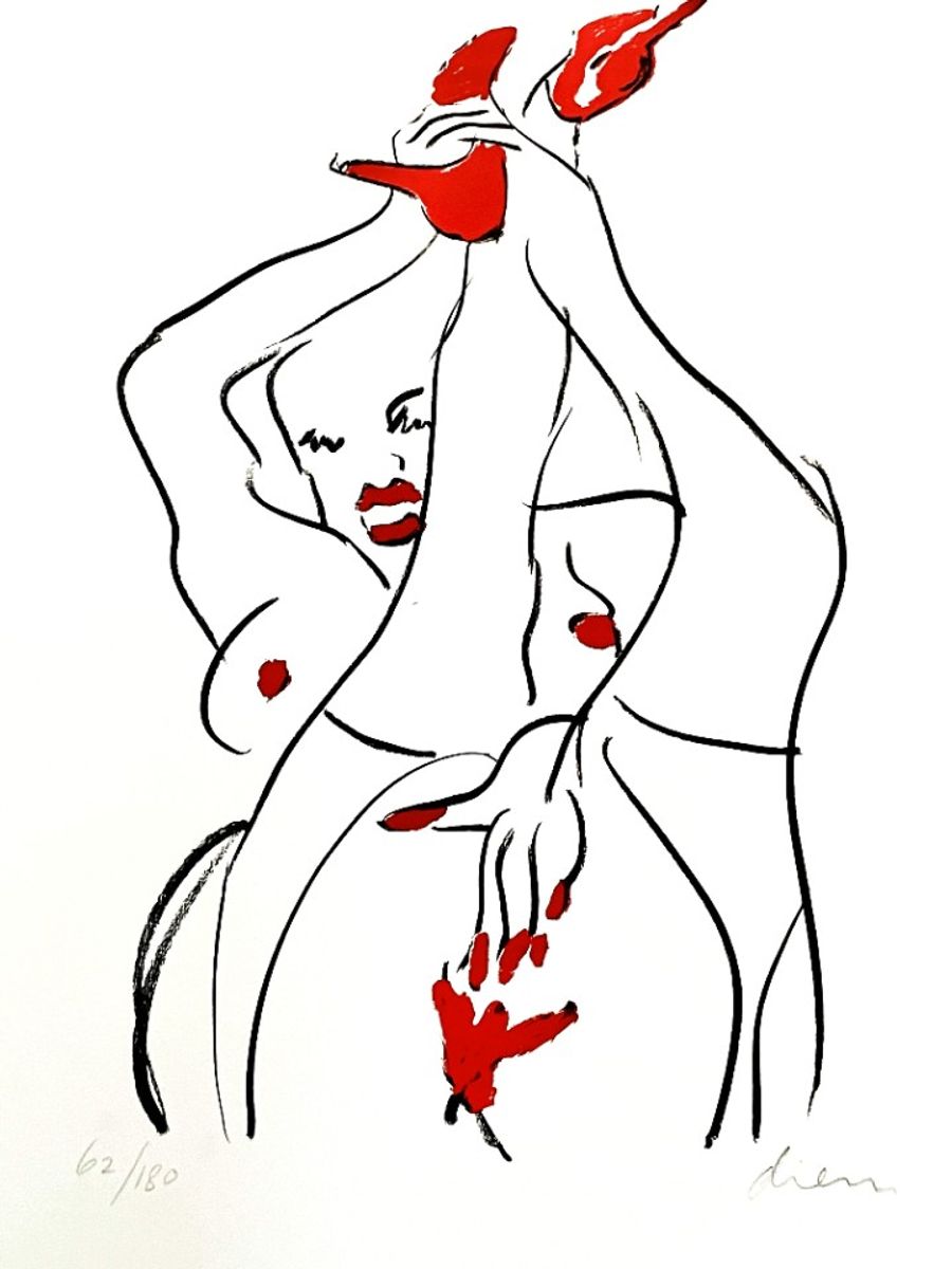 Peter Diem (1945) - Liggende Vrouw image 5