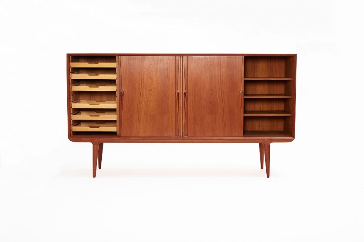 Model 19 Highboard Designed By Gunni Omann For Omann Jun Møbelfabrik image 4