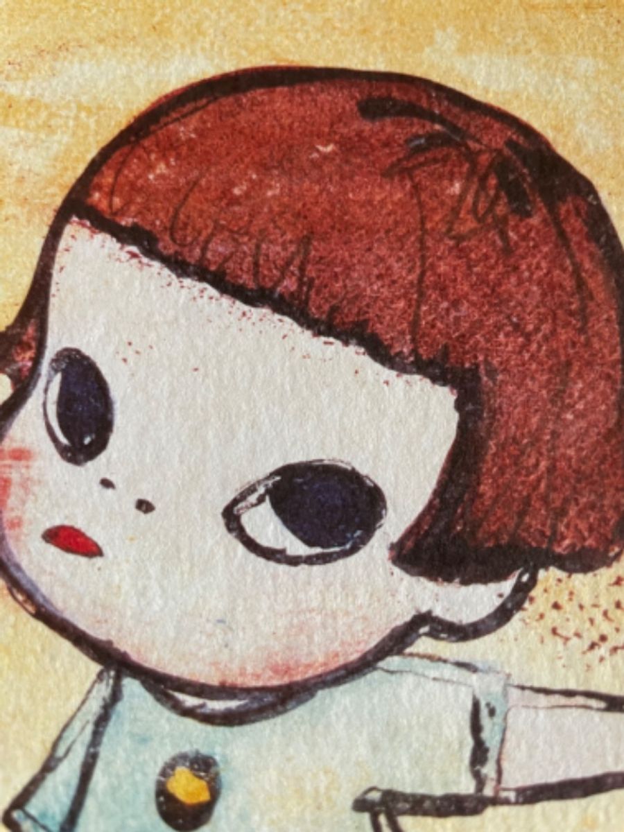 Yoshimoto Nara, Mädchen Mit Den Winkerflaggen, 1996, image 11