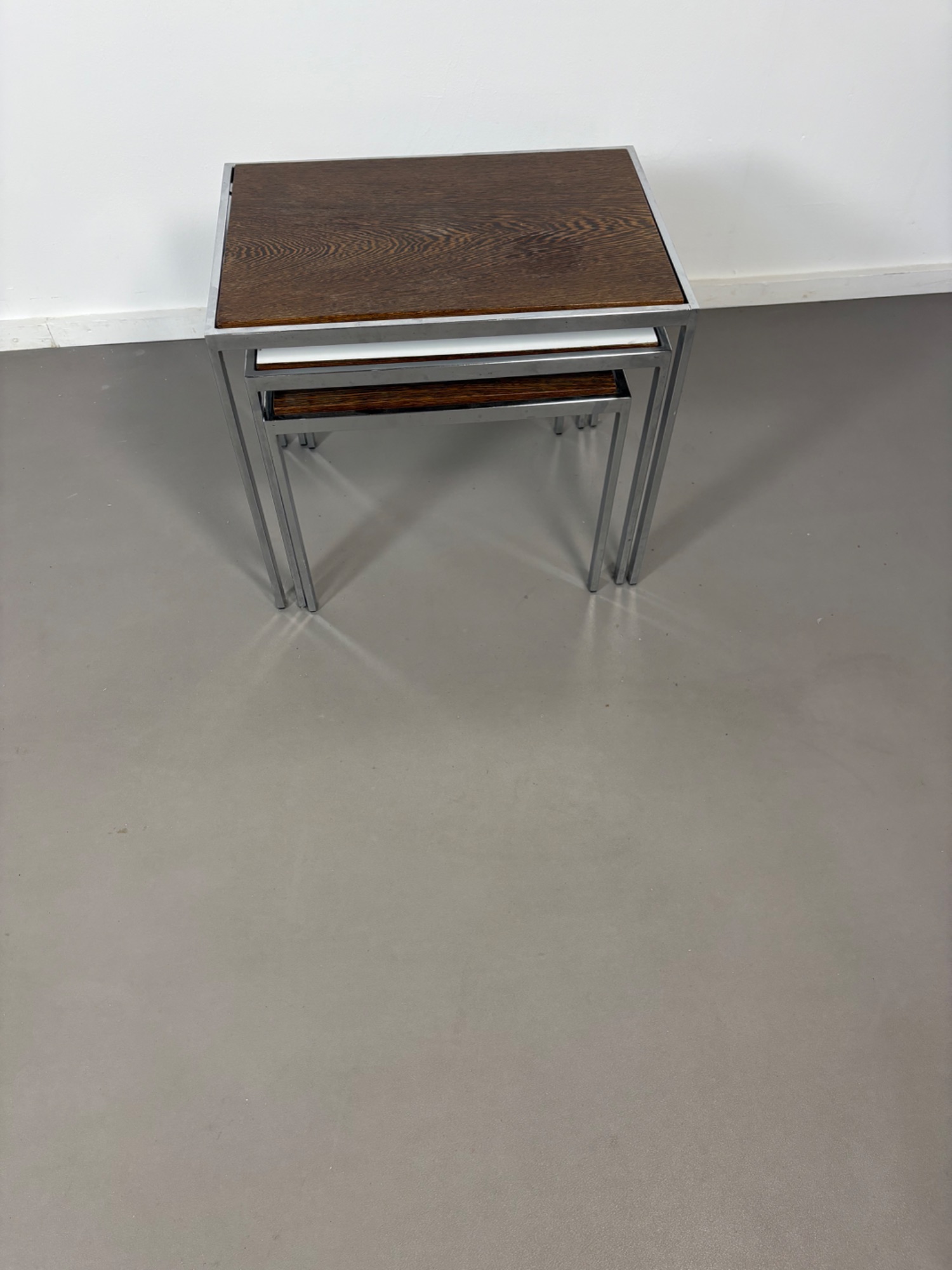 Sett Off 3 Sidetables With Reversibel Top Design Cees Braakman For Pastoe image 6