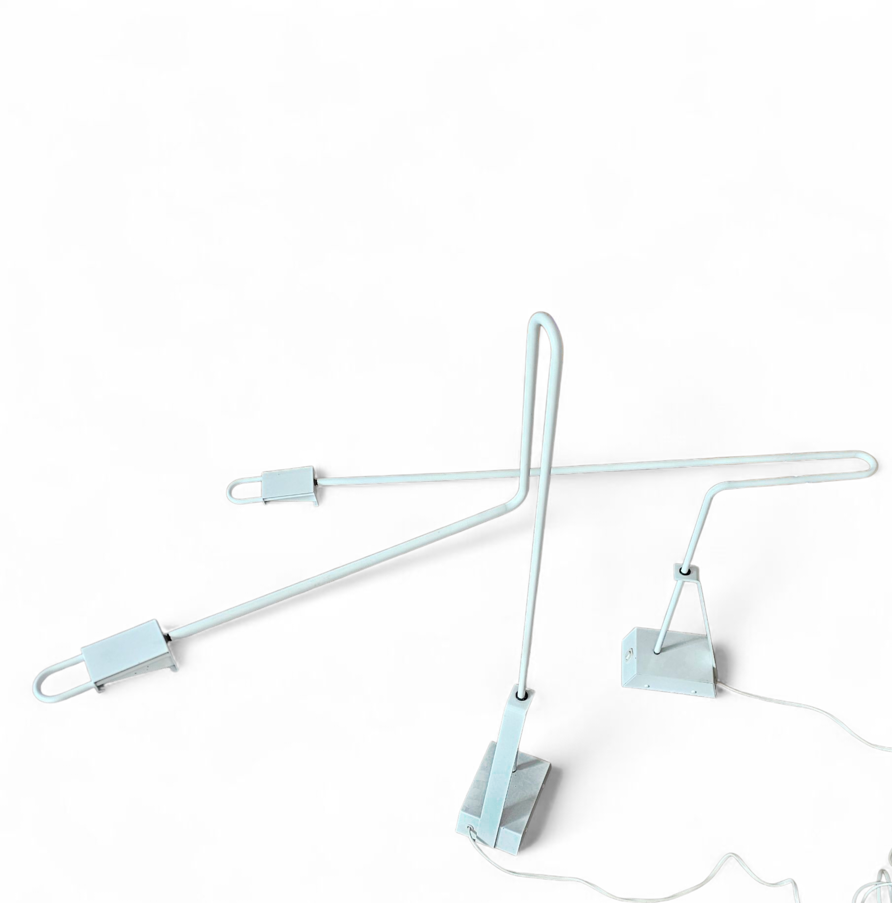 2 X Rare Table Lamp / Dijkstra / 1980s / Can Be Used Vertically / Horizontally image 17