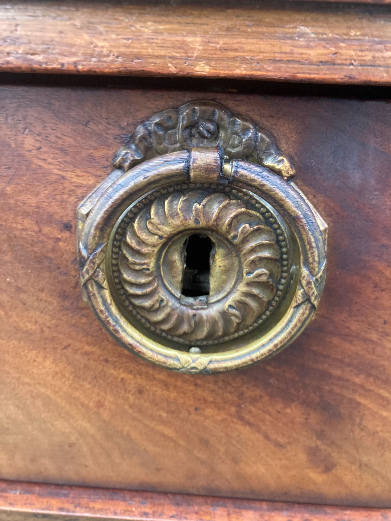 Antiek Mahonie Dressoir, En Opengeklapt Een Mooi Antiek Klapbufet image 8