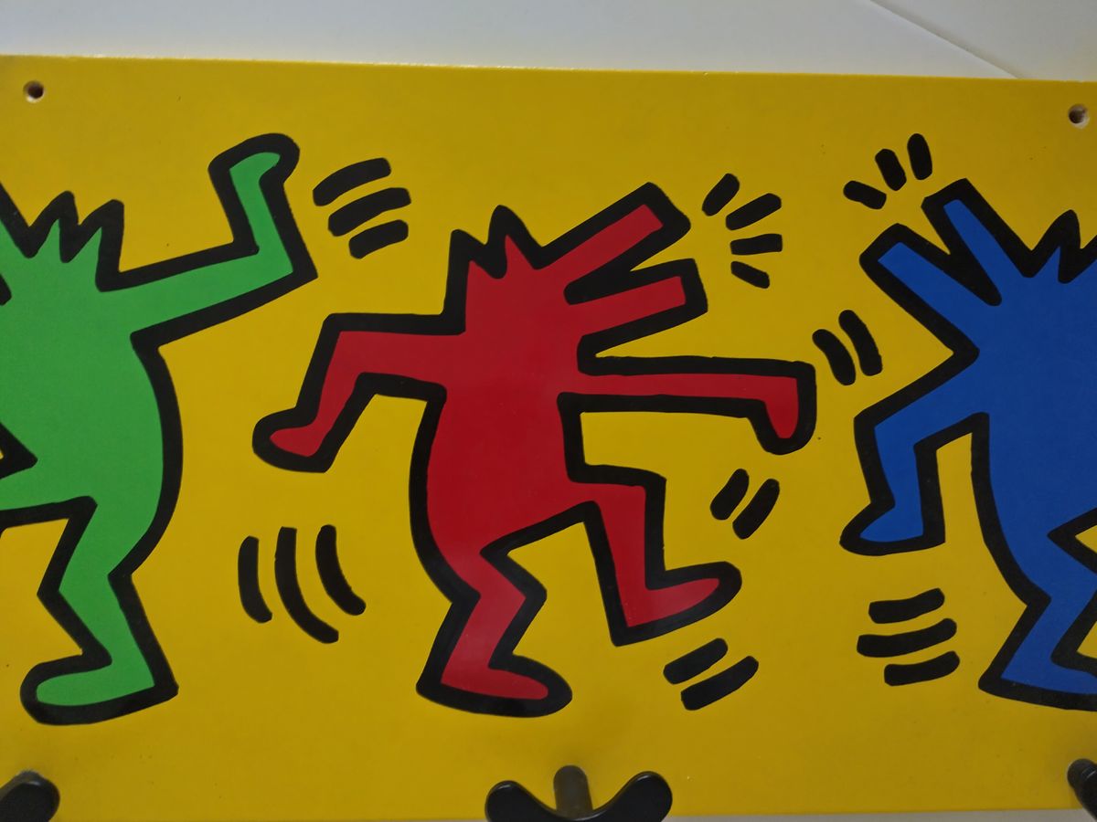 Keith Haring Kapstok Hout Vilac 22 X 50 Cm image 9
