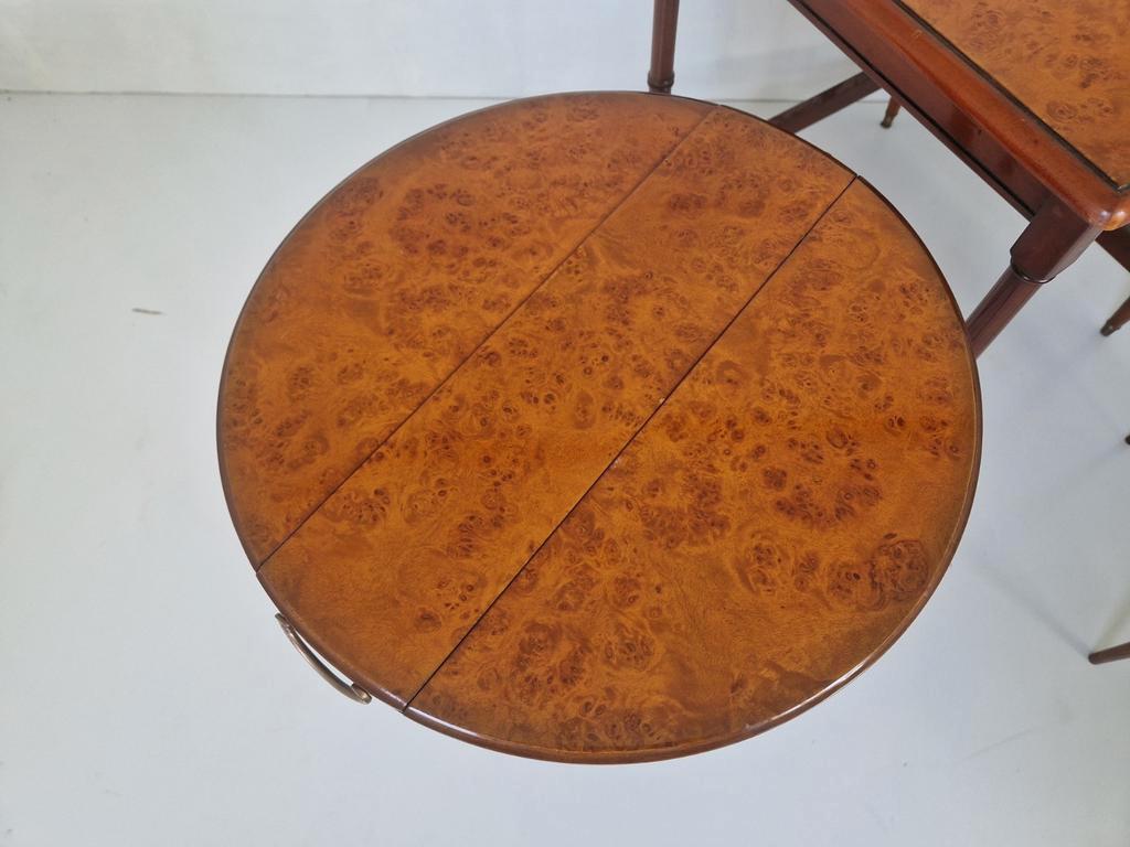 Mahonie Houten Klassieke Nest Tafeltjes. image 8