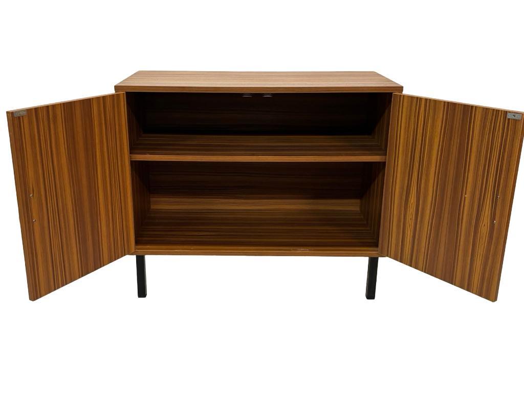 Vintage Kastje Compact Plak Fineer Jaren 70 Design image 6