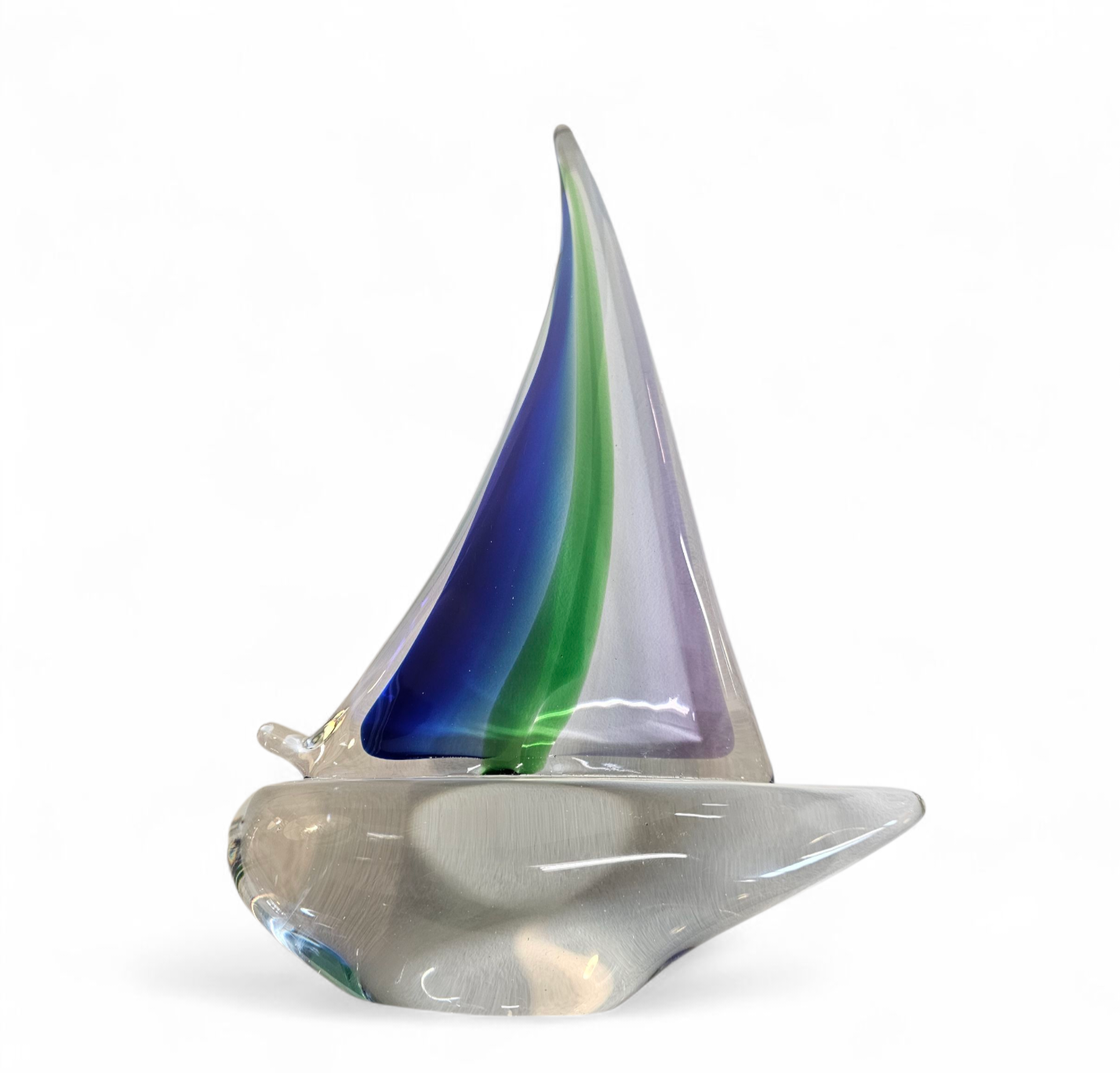 Murano Glass / Sailing Boat / 1980s image 4