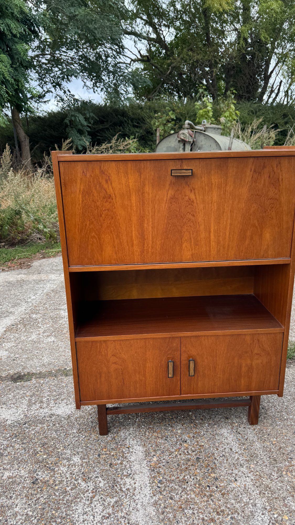 Secretaire Bureau Of Barkastje In Teak image 3