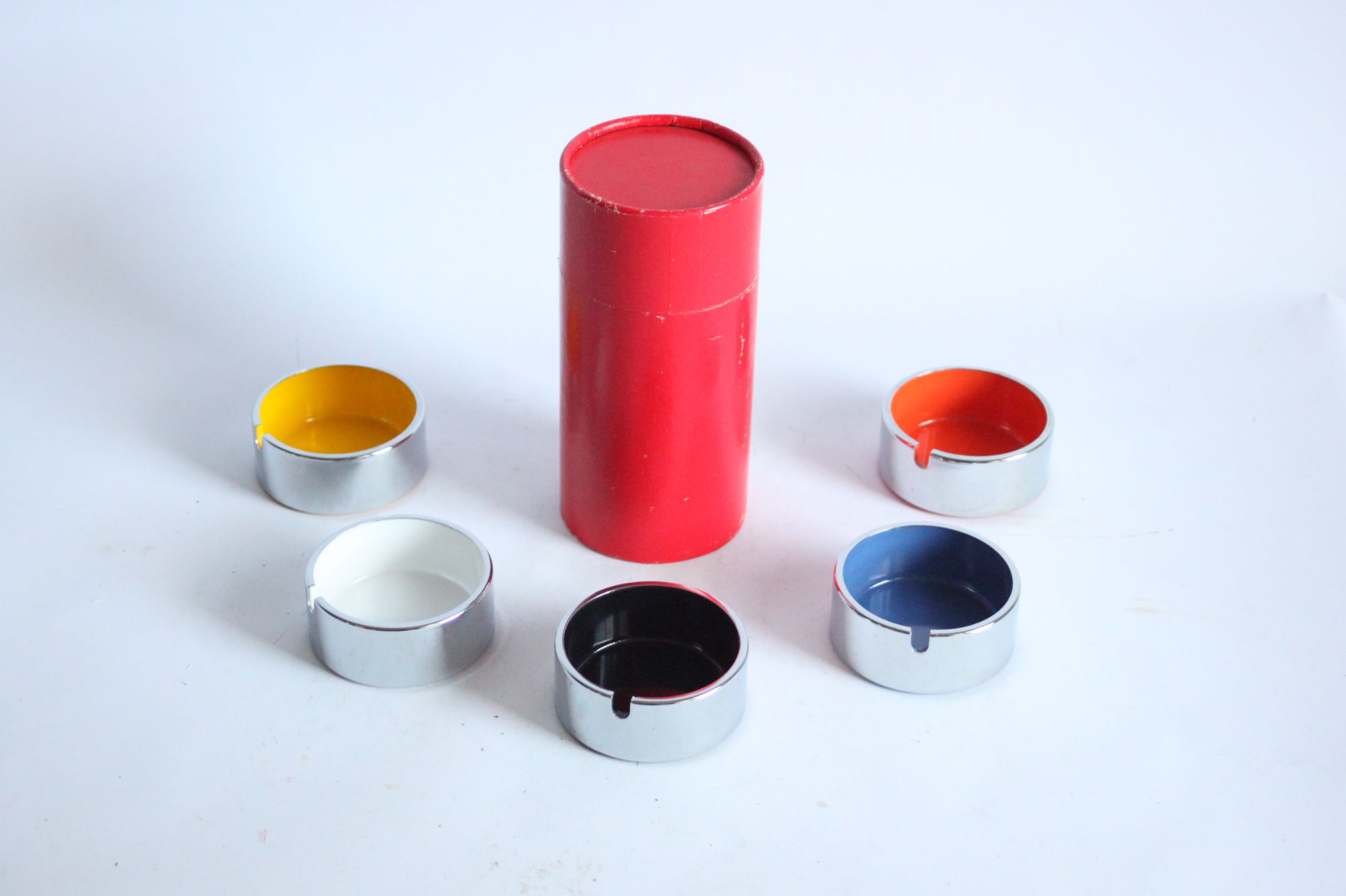 Modular Ashtrays By Isamu Kenmochi, 1960s, Set Of 5 image 4