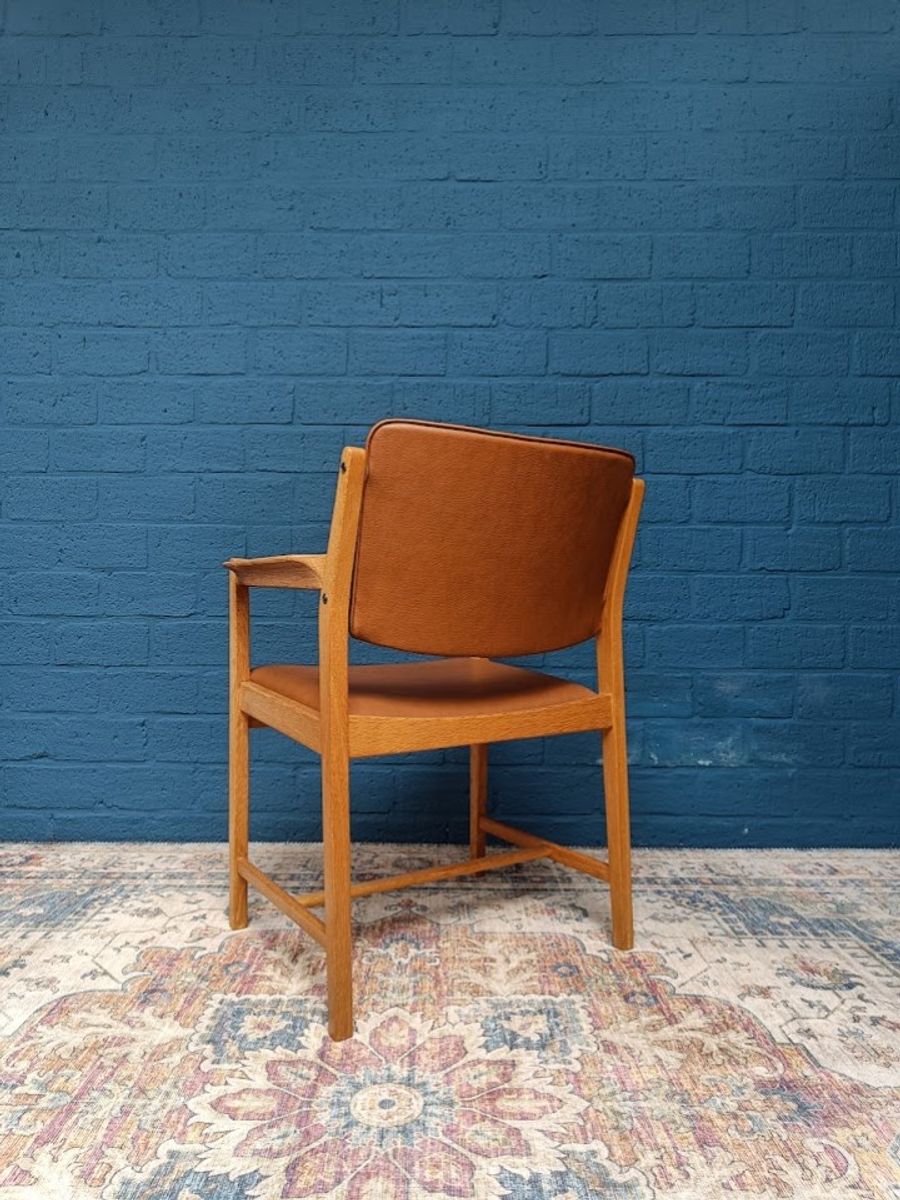 Vintage Fauteuil Bureaustoel, Jaren '60, Zweeds Design image 2